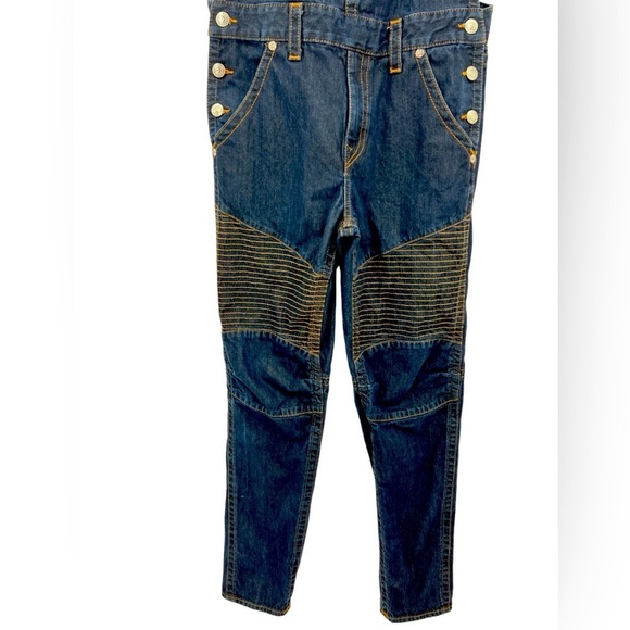 NWT’S True, religion Retro Barn overalls SZ L New - Picture 4 of 14